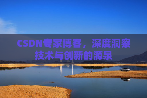 CSDN专家博客，深度洞察技术与创新的源泉